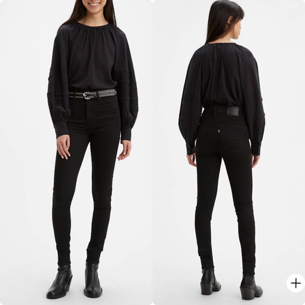 Levi’s | Miles High Super Skinny in Black